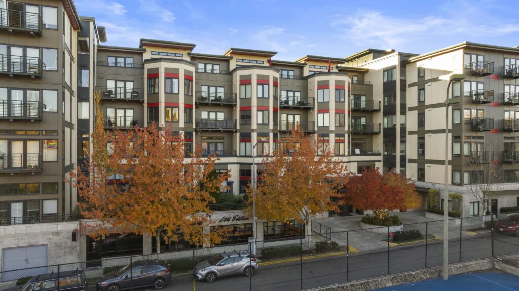 Exterior View of Broadway Building from Cal Anderson Park